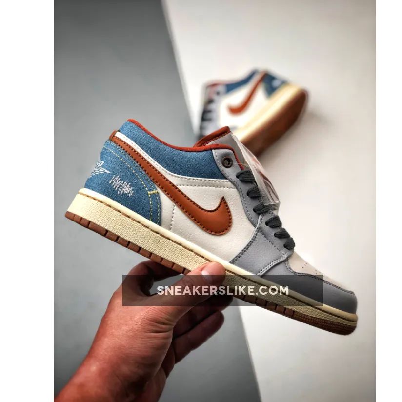 Air Jordan 1 Low Phantom Denim