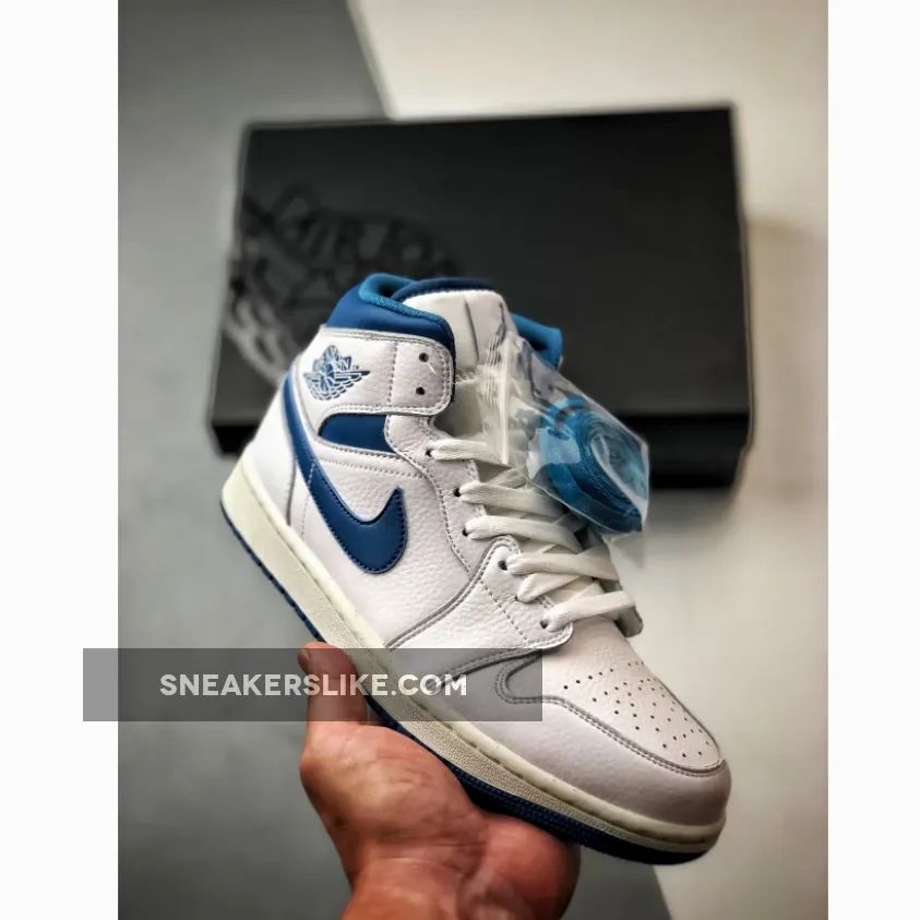 Air Jordan 1 Mid "Industrial Blue"