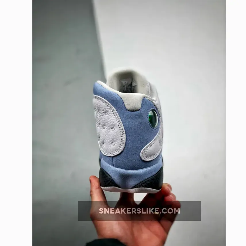 Air Jordan 13 White/Yellow Ochre-Blue Grey-Black New Arrival Air Jordan 13 White/Yellow Ochre-Blue Grey-Black New Arrival