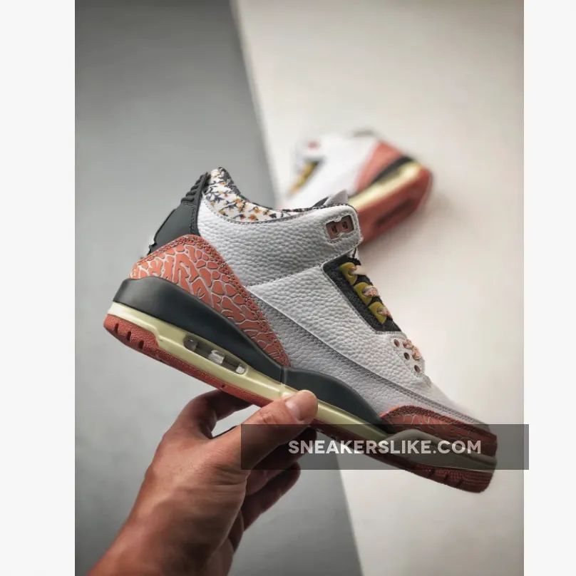 Air Jordan 3 "Vintage Floral" White/Red Stardust
