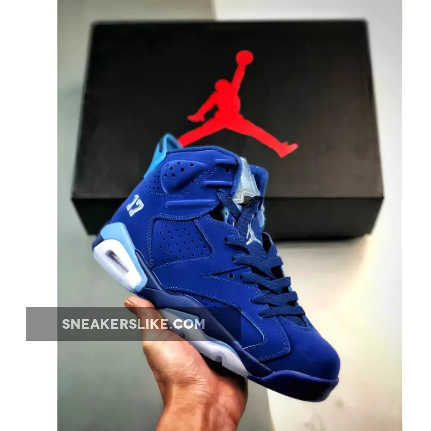 Air Jordan 6 UNC PE Six Championships