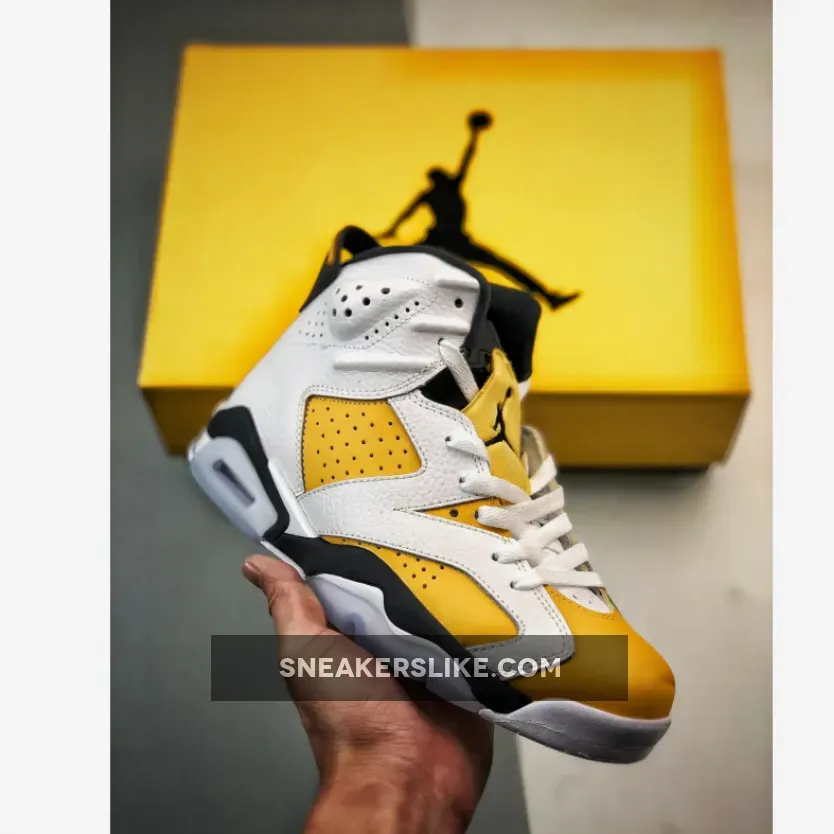 Air Jordan 6 Yellow Ochre