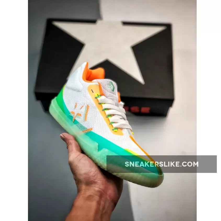 Converse All Star BB Evo Hi-Vis White Green Glow