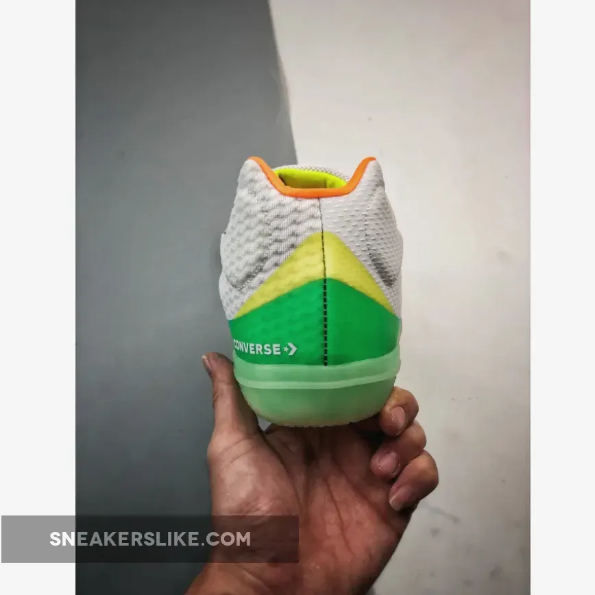 Converse All Star BB Evo Hi-Vis White Green Glow Converse All Star BB Evo Hi-Vis White Green Glow