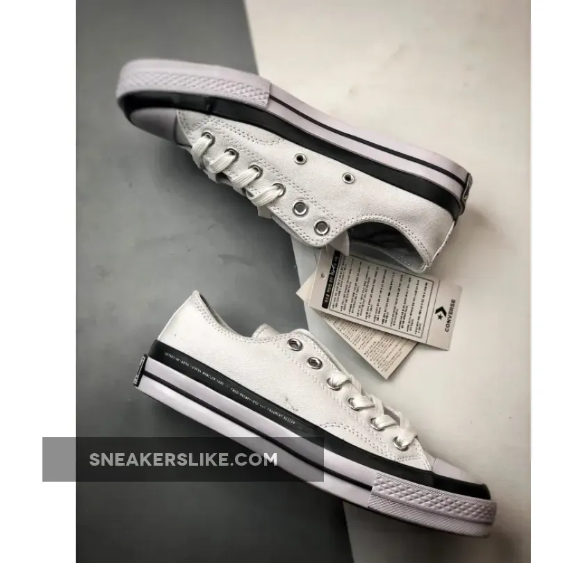 Fragment Design x Converse Chuck 70 Low ‘White’ Fragment Design x Converse Chuck 70 Low ‘White’