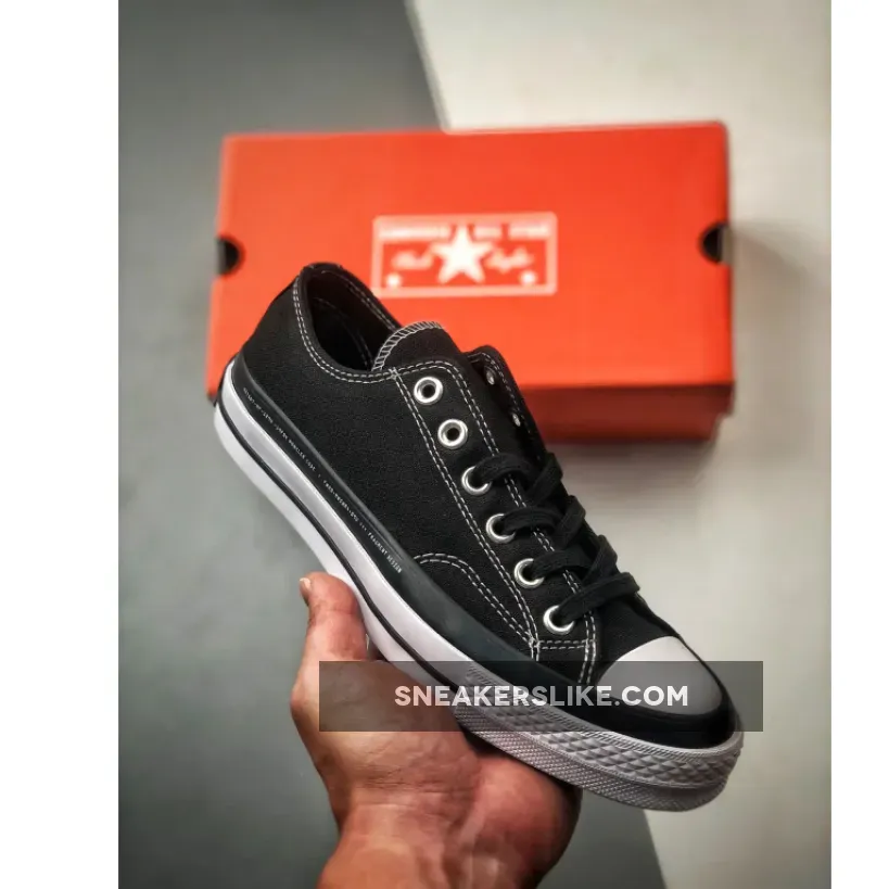 Fragment Moncler Genius 7 x Converse Chuck 70 Black