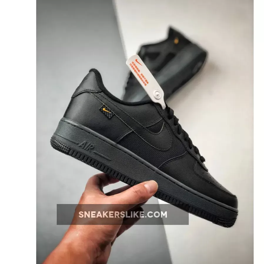 Nike Air Force 1 Low Black University Gold