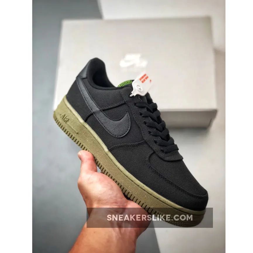 Nike Air Force 1 Low Black/Neutral Olive