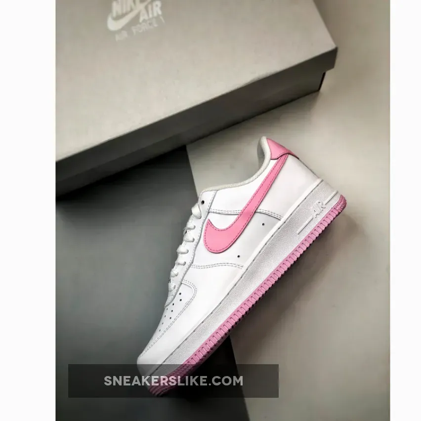 Nike Air Force 1 Low "Bubblegum" White/Pink Rise Nike Air Force 1 Low "Bubblegum" White/Pink Rise