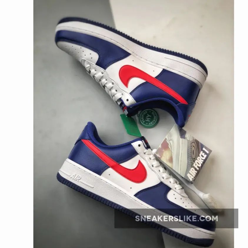 Nike Air Force 1 Low ‘Independence Day’ White/Varsity Red/Sport Royal Nike Air Force 1 Low ‘Independence Day’ White/Varsity Red/Sport Royal
