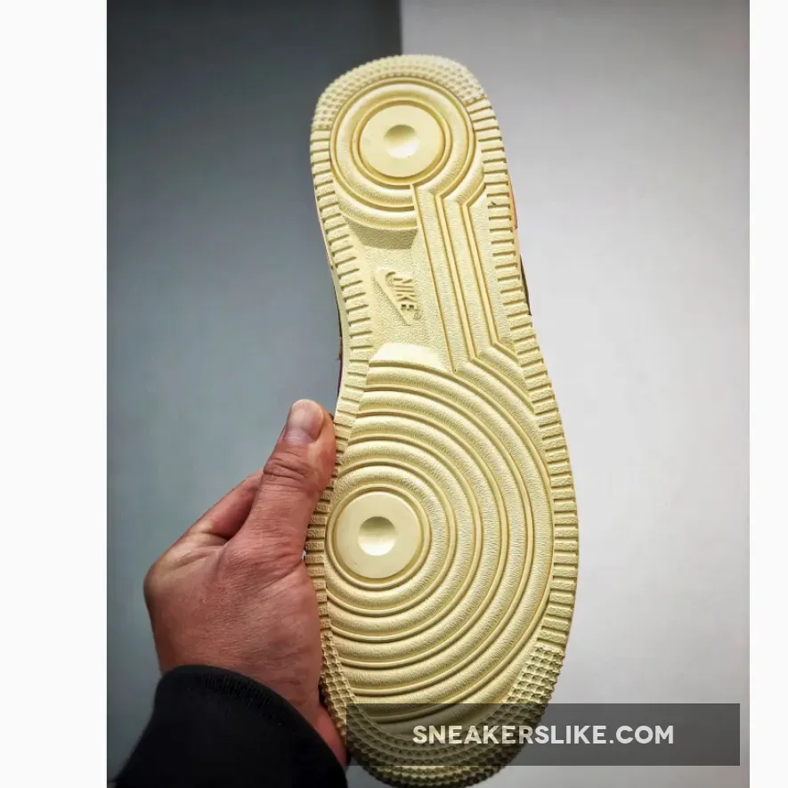 Nike Air Force 1 Low Just Do It Brown Pink Nike Air Force 1 Low Just Do It Brown Pink