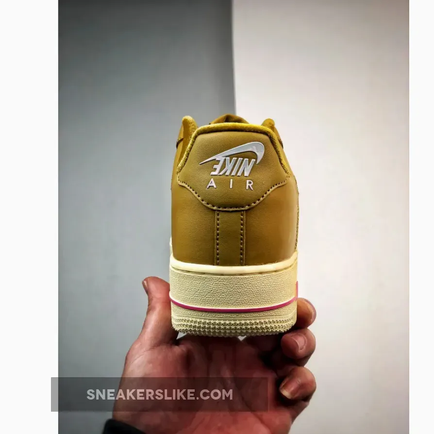 Nike Air Force 1 Low Just Do It Brown Pink Nike Air Force 1 Low Just Do It Brown Pink