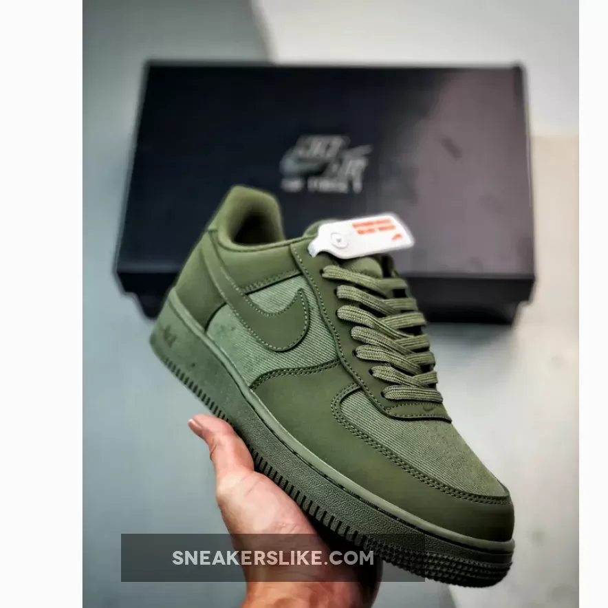Nike Air Force 1 Low Premium Oil Green