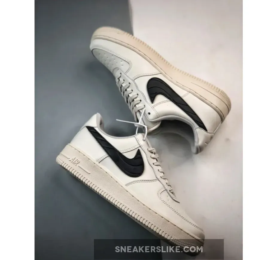 Nike Air Force 1 Low "Quilted Swooshes" White Nike Air Force 1 Low "Quilted Swooshes" White