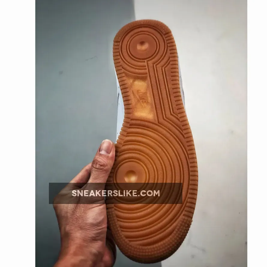 Nike Air Force 1 Low White/Bronze-Gum Nike Air Force 1 Low White/Bronze-Gum