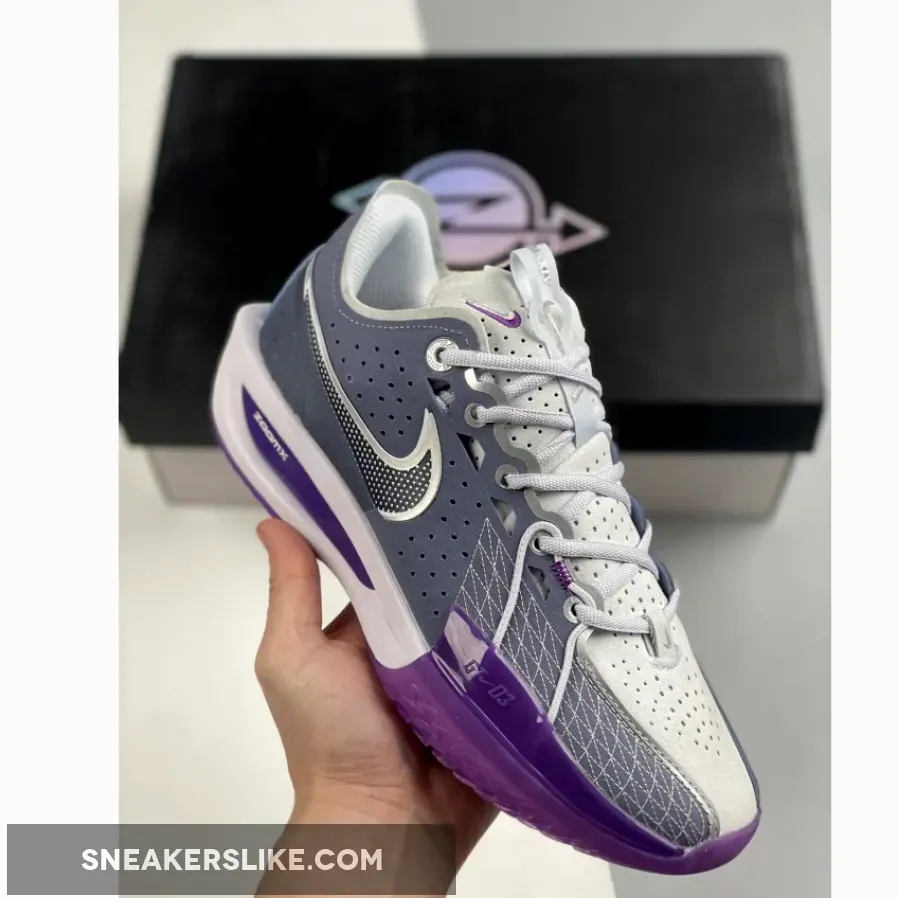 Nike Air Zoom GT Cut 3 Dark Grey/Purple-White