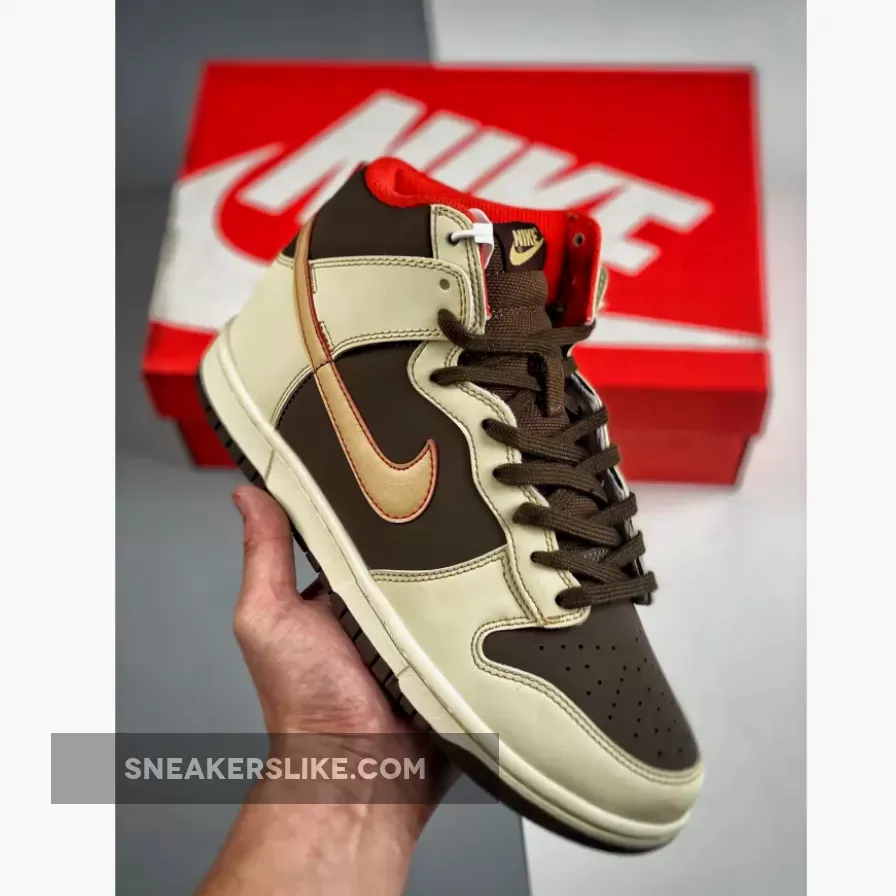 Nike Dunk High Baroque Brown