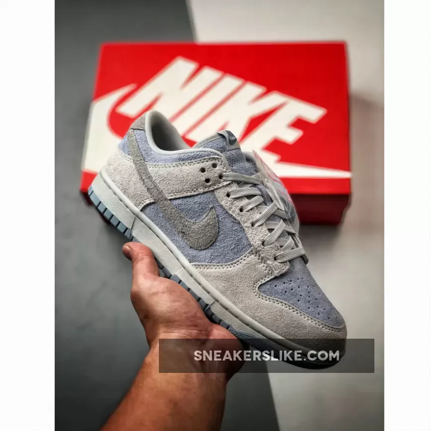 Nike Dunk Low Photon Dust/Light Armory Blue
