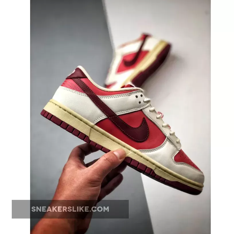 Nike Dunk Low ‘Valentine’s Day’ Sail/Team Red-Pink