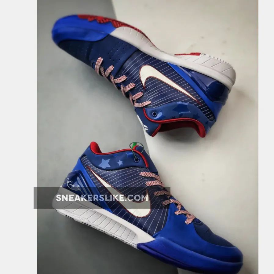 Nike Kobe 4 Protro "Philly" Varsity Royal/White-University Red Nike Kobe 4 Protro "Philly" Varsity Royal/White-University Red