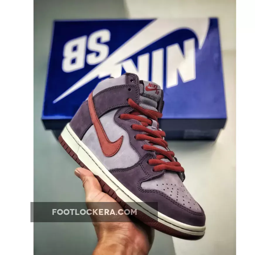 Nike SB Dunk High Daybreak/Barn-Plum