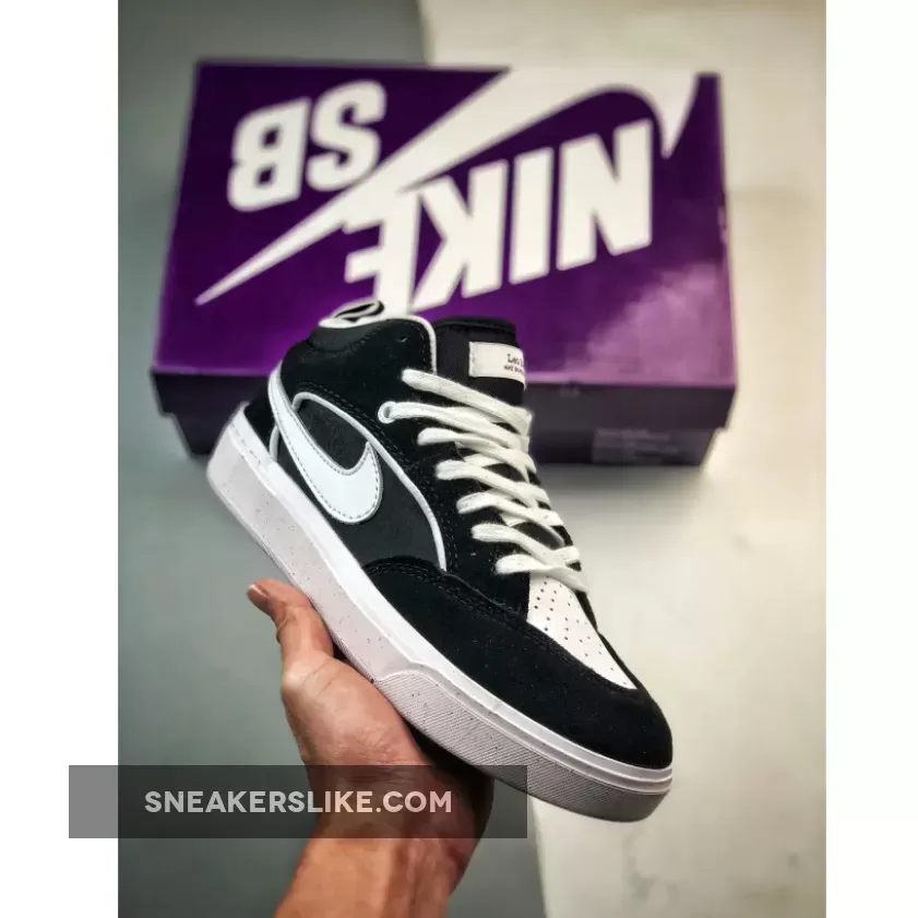 Nike SB React Leo "Black/White"