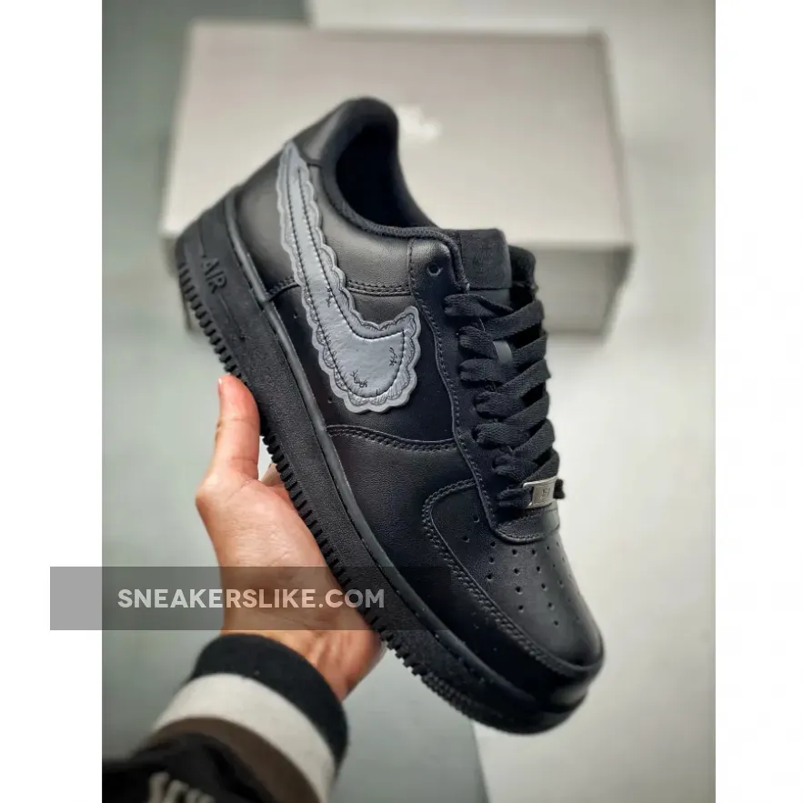 Sky High Farm Workwear x KAWS x Nike Air Force 1 Low Black
